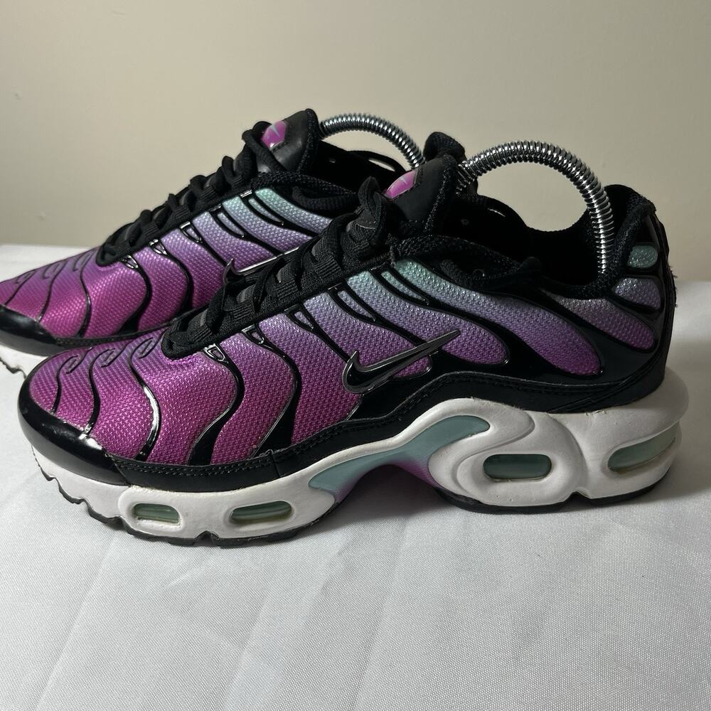 Nike Air Max Plus TN CD0609-300 Aurora/Hyper Violet YOUTH 5‎ - Picture 4 of 10